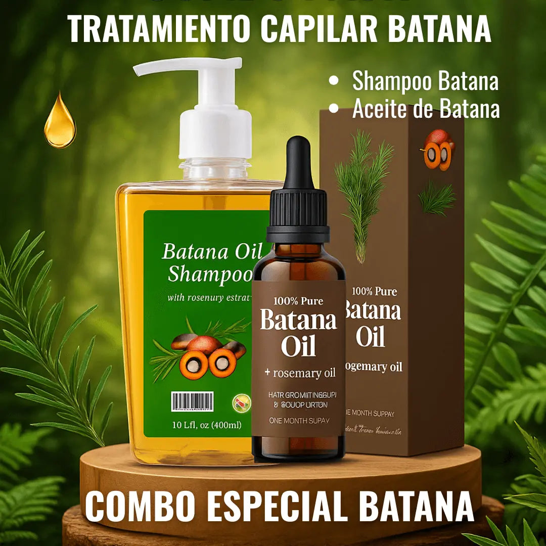 Tratamiento Capilar Batana - Combo Especial(Shampoo+Aceite)