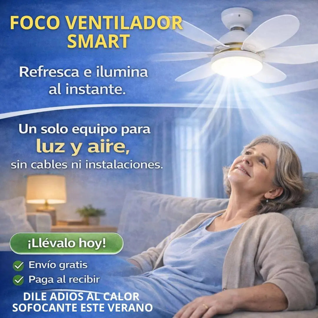 FOCO VENTILADOR SMART