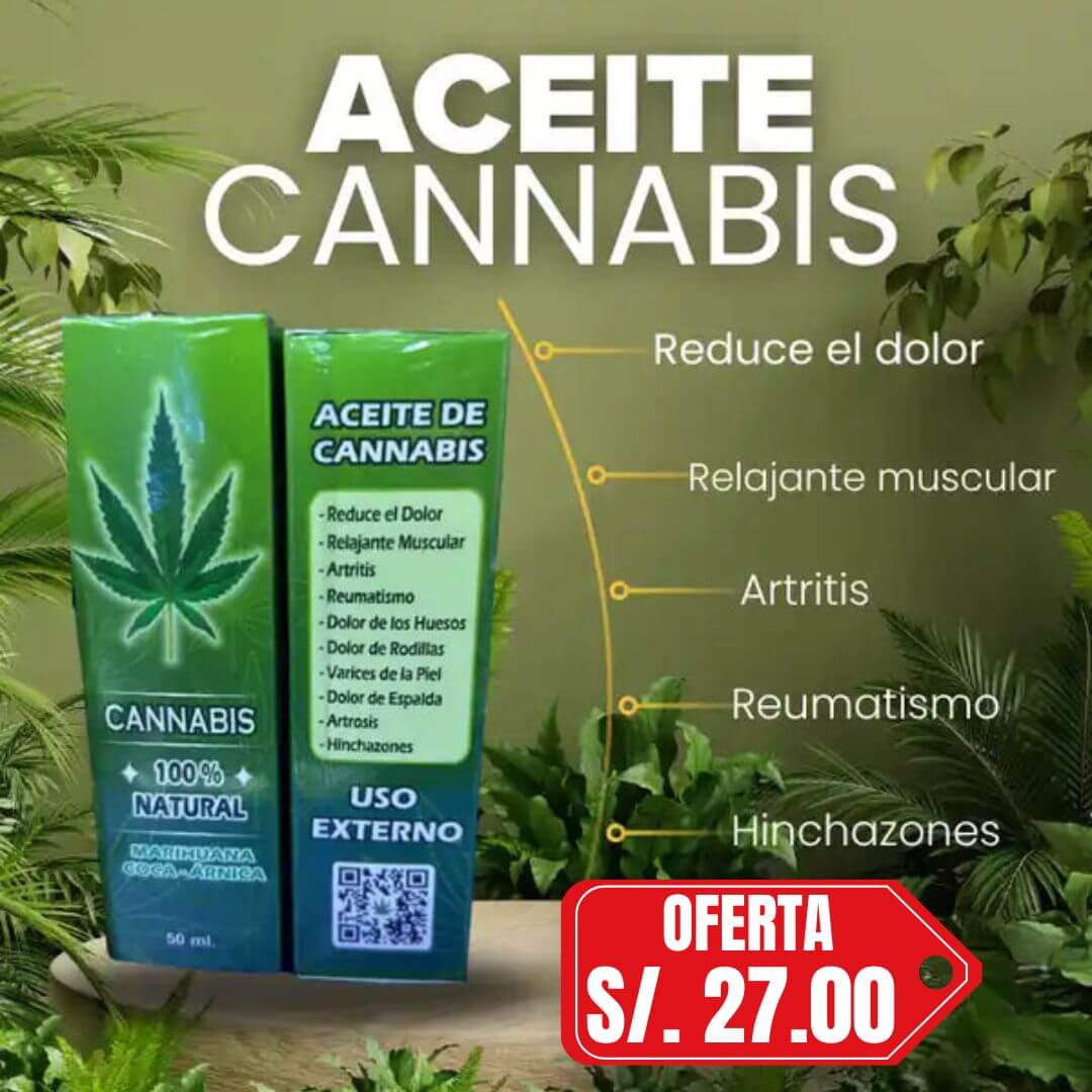 Aceite Cannabis para Aliviar el Dolor Muscular