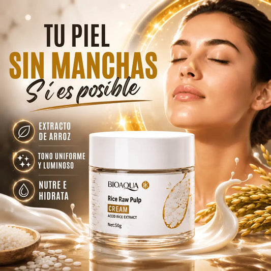 CREMA FACIAL ACLARANTE DE ARROZ(PACK DE 2)