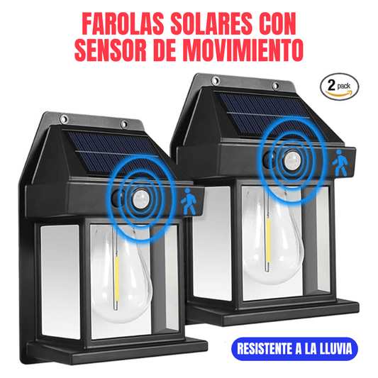 FAROLA SOLAR RECARGABLE