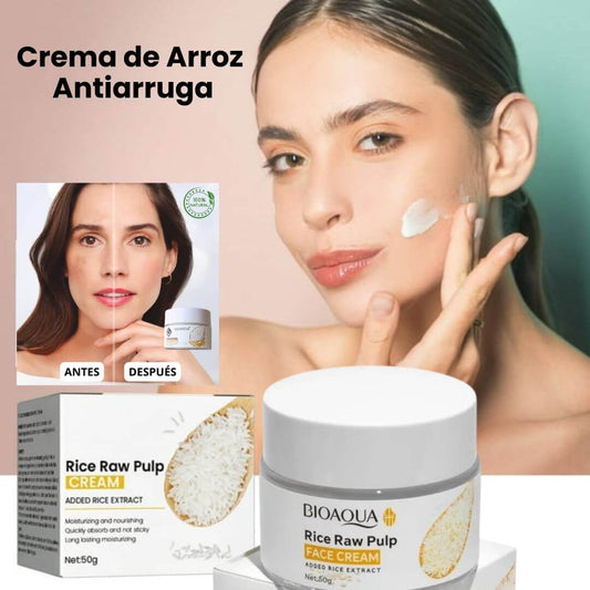 Crema de Arroz Antiarrugas